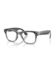 The Ray-Ban Wayfarer Meta Gen 2 Sunglasses in Transparent Grey & Clear Sapphire