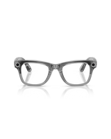The Ray-Ban Wayfarer Meta Gen 2 Sunglasses in Transparent Grey & Clear Sapphire