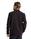 Crossroads Flannel Shirt in Dark Brown