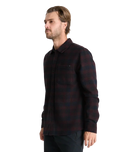 Crossroads Flannel Shirt in Dark Brown