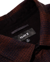 Crossroads Flannel Shirt in Dark Brown