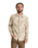 Journey Jacquard Flannel Shirt in Oat