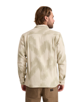 Journey Jacquard Flannel Shirt in Oat