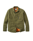 The Passenger Mens Taranaki Canvas Overshirt in Khaki