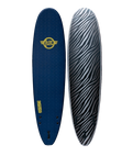 Surfworx Banshee Mini Mal 7'6" Soft Board in Mid Blue