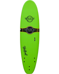 Surfworx Hellcat Mini Mal 7'0" Soft Board in Apple Green 2