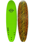 The Alder Surfworx Hellcat Mini Mal 7'0" Soft Board in Apple Green