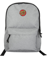 The Santa Cruz Classic Dot Emb Backpack in Stone Grey