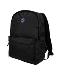 The Santa Cruz Hand Dot Embroidery Backpack in Black