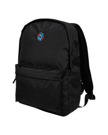 The Santa Cruz Hand Dot Embroidery Backpack in Black