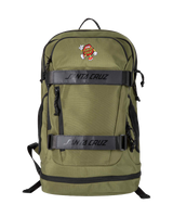 The Santa Cruz Mens Dot Guy Skatepack in Deep Olive
