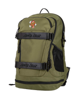 The Santa Cruz Mens Dot Guy Skatepack in Deep Olive