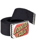 The Santa Cruz Crop Dot Belt in Black