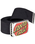 The Santa Cruz Crop Dot Belt in Black