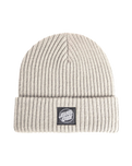 Opus Dot Label Beanie in Unbleached Cotton