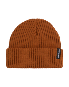 The Santa Cruz Mens Trawler Beanie in Rust