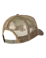 The Santa Cruz Mens Screaming Grizzly Meshback Cap in Brown & Tan