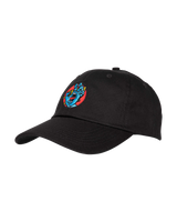 The Santa Cruz Mens Hand Dot Cap in Black