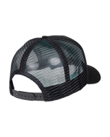 The Santa Cruz Mens Minimal Burnt Opus Meshback Trucker Cap in Black