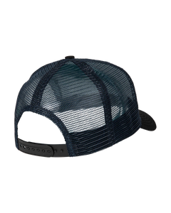 The Santa Cruz Mens Winkowski 8th Planet Meshback Trucker Cap in Black, White & Blue