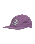 The Santa Cruz Mens Collage Oval Dot Sanpback Cap in Purple Haze
