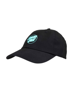 The Santa Cruz Mens Partial Dot Cap in Black