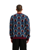 The Santa Cruz Mens Serro Cardigan in Salba Eyes