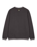 The Santa Cruz Mens Winkowski Surf Front Crew Sweatshirt in Washed Black