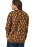 The Santa Cruz Mens Jaguar Knit Jumper in Brown