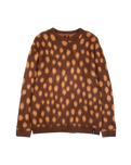 The Santa Cruz Mens Jaguar Knit Jumper in Brown