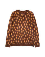 The Santa Cruz Mens Jaguar Knit Jumper in Brown