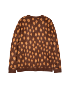 The Santa Cruz Mens Jaguar Knit Jumper in Brown