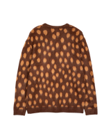 The Santa Cruz Mens Jaguar Knit Jumper in Brown