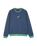 The Santa Cruz Mens Global Oval Dot Front Sweatshirt in Heritage Blue
