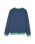 The Santa Cruz Mens Global Oval Dot Front Sweatshirt in Heritage Blue