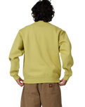 The Santa Cruz Mens Patch Strip Sweatshirt in Faded Khaki