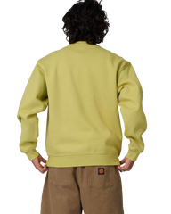 The Santa Cruz Mens Patch Strip Sweatshirt in Faded Khaki