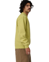 The Santa Cruz Mens Patch Strip Sweatshirt in Faded Khaki