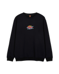The Santa Cruz Mens Salba Voodoo Pit Sweatshirt in Black
