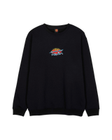 The Santa Cruz Mens Salba Voodoo Pit Sweatshirt in Black