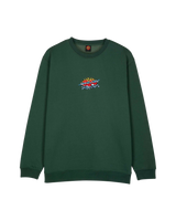 The Santa Cruz Mens Salba Voodoo Pit Sweatshirt in Kale