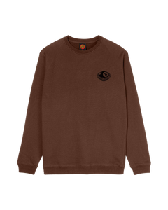 Winkowski Eighth Planet Sweatshirt in Coffee