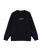 The Santa Cruz Mens Pinstripe Sweatshirt in Black
