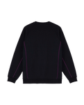 The Santa Cruz Mens Pinstripe Sweatshirt in Black