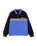 The Santa Cruz Mens Podium 1/4 Zip Sweatshirt in Black & Sapphire