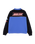 The Santa Cruz Mens Podium 1/4 Zip Sweatshirt in Black & Sapphire