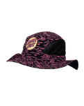 The Santa Cruz Mens Wagon Dot Boonie Hat in Neon Wood