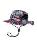 The Santa Cruz Mens Collage Boonie Hat in Multi