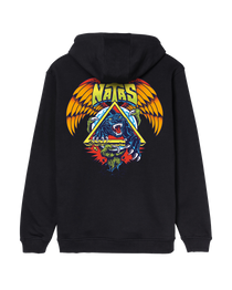 The Santa Cruz Mens Natas SC Panther Hoodie in Black