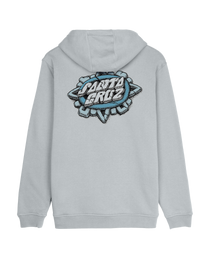 The Santa Cruz Mens Aztec Dot Hoodie in Mist